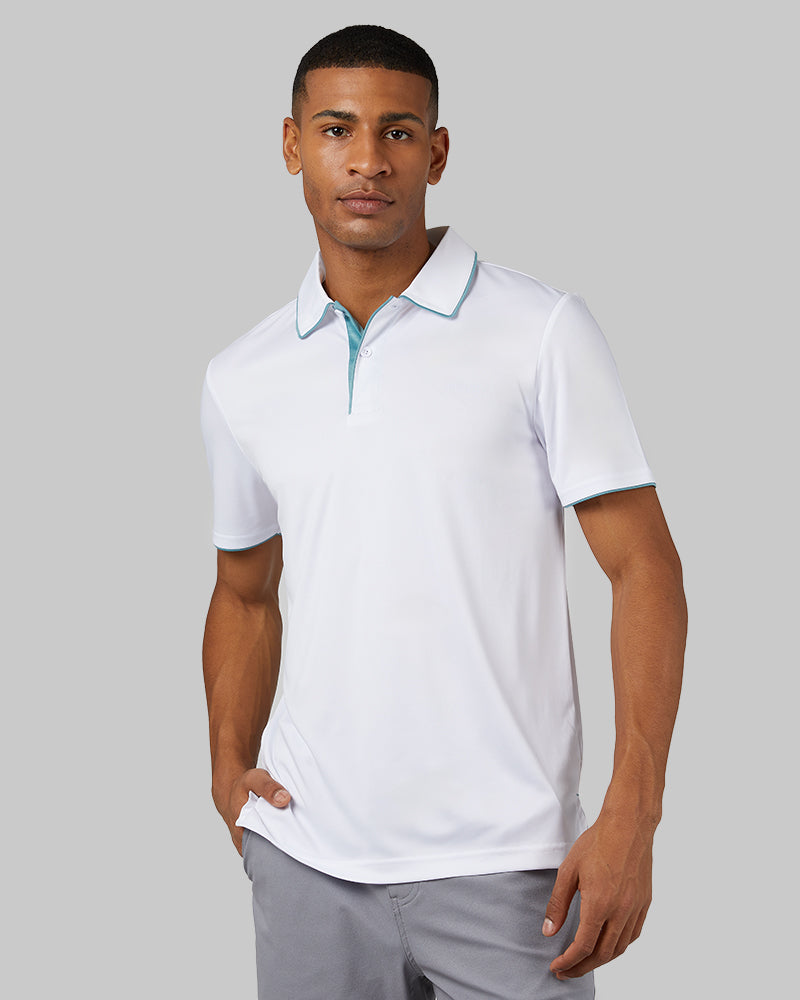 MEN'S STRETCH FLOW TIPPED POLO