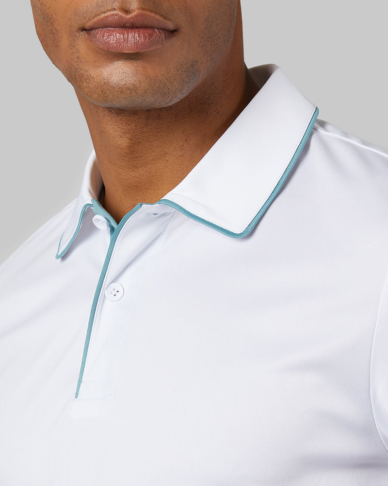 MEN'S STRETCH FLOW TIPPED POLO