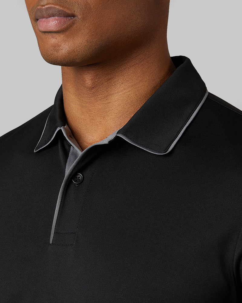 MEN'S STRETCH FLOW TIPPED POLO